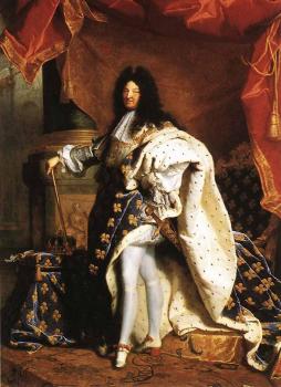 Hyacinthe Rigaud : Portrait Of Louis XIV